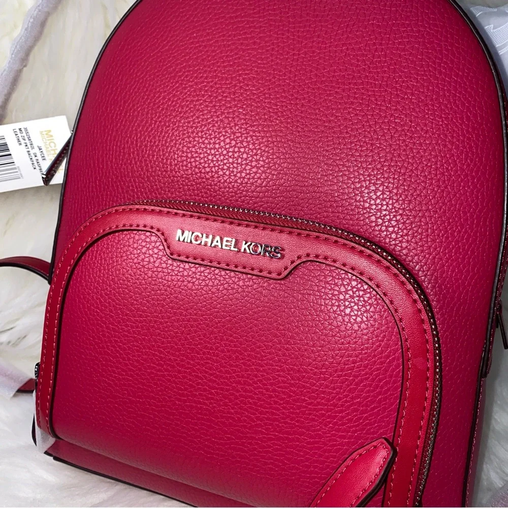MK 🩷 Michael Kors Backpack NWT raspberry - Picture 4 of 16